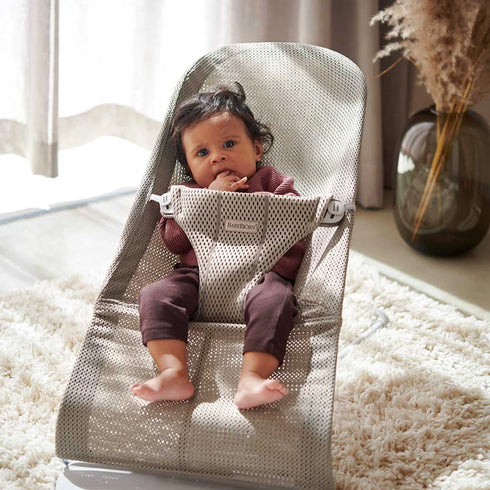BabyBjörn Baby Bouncers BLISS 3D Mesh, Grey Beige